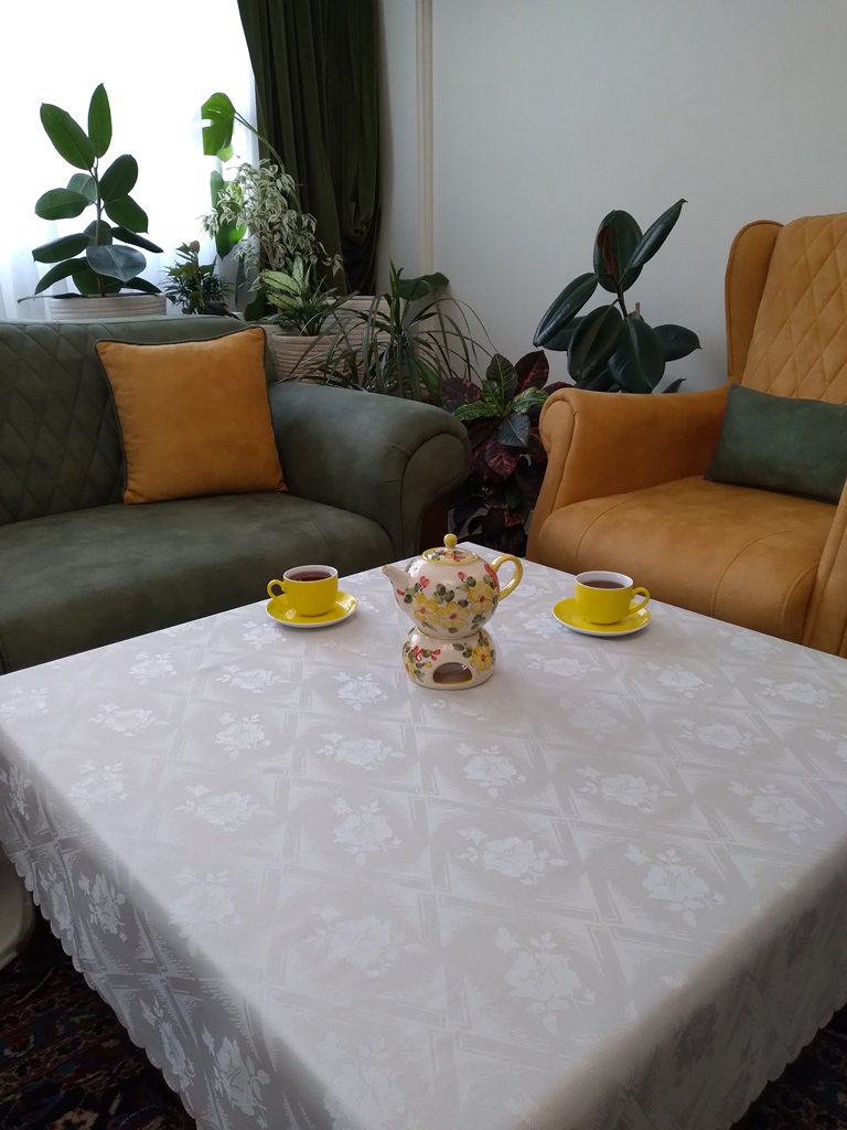 رومیزی ژاکارد ضدلک