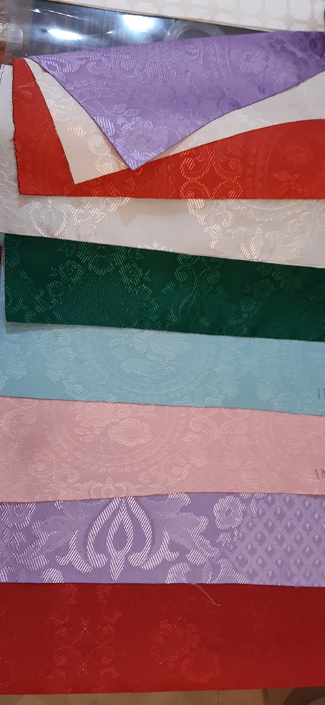 رومیزی پرده ای ضدلک آینه ای قابی